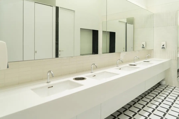 Material Selection for Designing Public Washroom